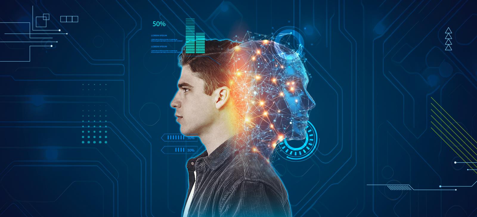 Identidade visual da Semana Acadêmica CEC 2026: circuitos e conexão entre pessoa e tecnologia.