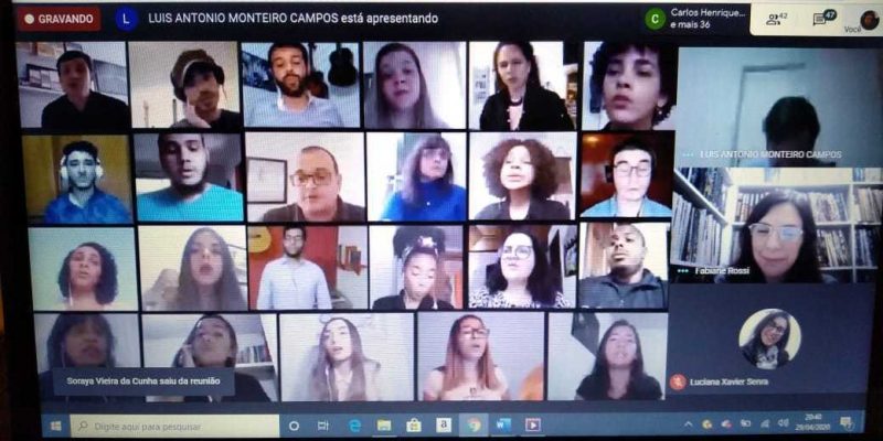 Vídeo escola de música aula inaugural